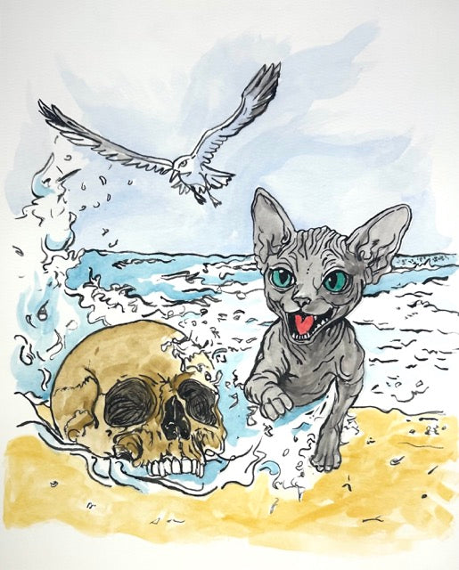 Original Art - Page 34 - Skull Stories For Kids - Book 1
