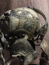 Load image into Gallery viewer, REAL - War Chaplain + stand + Replica Skull to also display on + dome choice