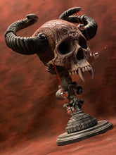 Load image into Gallery viewer, Krampus Wall Hanging Skull