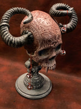 Load image into Gallery viewer, Krampus Wall Hanging Skull