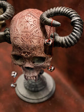 Load image into Gallery viewer, Krampus Wall Hanging Skull