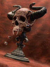 Load image into Gallery viewer, Krampus Wall Hanging Skull