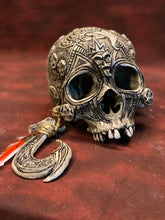Load image into Gallery viewer, Tiki Wall Hanging Skull