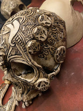 Load image into Gallery viewer, Tiki Wall Hanging Skull