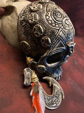 Load image into Gallery viewer, Tiki Wall Hanging Skull